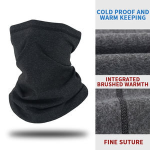 رداء متعدد الوظائف من البوليستر الصوفي وشاح حراري مدفئ للرقبة للشتاء وركوب الدراجات النارية والتزلج - Product Image 3