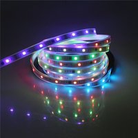 DC12V WS2811 5050RGIC 30/48/60leds/m programmation individuellement adressable Flexible magique Smart Home Decor Led Pixel bande lumineuse