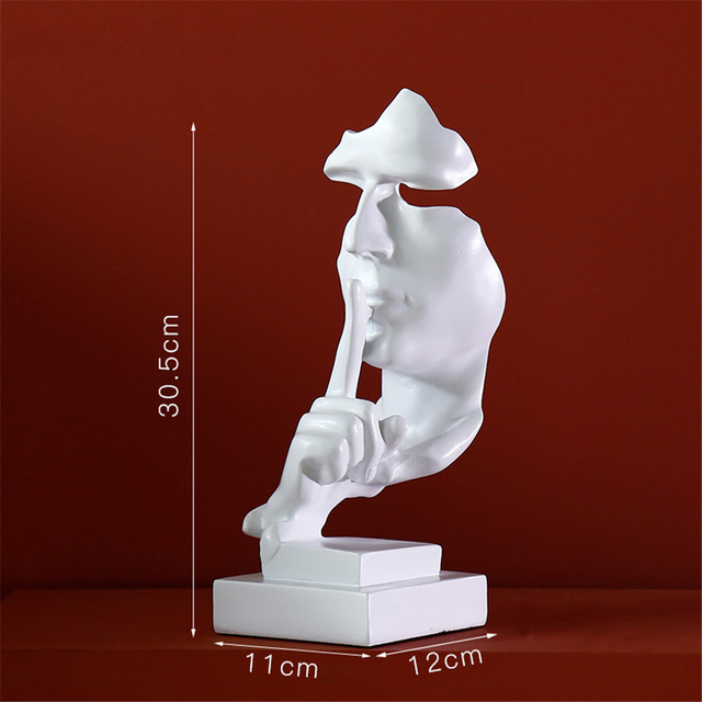 White NO Say 30cm