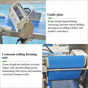 Machine automatique de production de mini-croissants et de pain, ligne de production de pâte à croissants, <span class=keywords><strong>prix</strong></span> - Product Image 5