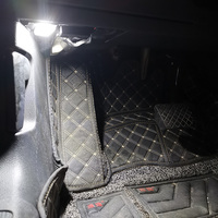 Luz LED ambiental Interior para el suelo, accesorio para BMW E36 E46 E39 E60 E61 E63 E64 E38 X5 E53