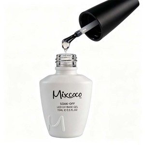 Échantillon Gratuit Produits d'Art pour Ongles en Gros Fournisseur de Produits pour Ongles Vernis Gel Soak Off Longue Durée Sans TPO Top Coat Base Coat Gel UV pour Ongles - Product Image 2