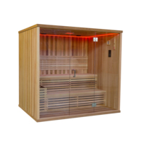 Ruang Sauna Inframerah Jauh 6 Orang Harga Terbaik Bahan Kayu Mewah Ruang Sauna Sexks