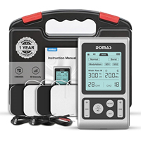 Appareil EMS TENS 5 en 1 avec 5 modes, 60 niveaux d'intensité, ceinture à clip, 7000 TENS EMS rechargeable