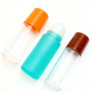 ขวดน้ำหอม 50 มล. ขวดน้ำมันหอมระเหยทรงกลมใส ขวดโรลออนระงับกลิ่นกาย บรรจุภัณฑ์แก้ว <span class=keywords><strong>N888</strong></span> - Product Image 5