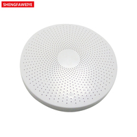 Détecteur de qualité de l'air multi-paramètres en matériau ABS, monté au plafond, IP54, durable, installation facile, boîtier de jonction