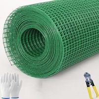 Grillage métallique soudé en PVC de 1 pouce x 36 pouces x 100 pieds pour la prévention des serpents