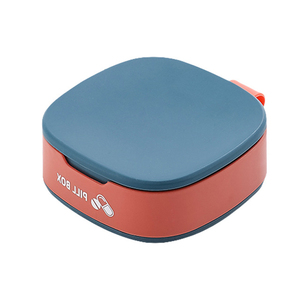 Medicine Holder Portable Container for Purse Pocket Travel Daily Pill Organizer Small Pill Case Cute Pill Box
