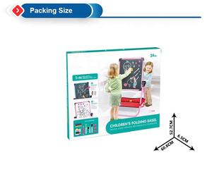 儿童磁性双面绘图板教育学习玩具画架艺术套装干擦绘画写字板 - Product Image 5