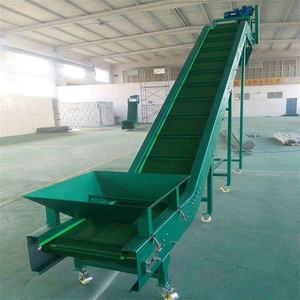 Chine approvisionnement Portable de qualité alimentaire ascenseur incliné palan à chaîne petit convoyeur d'escalade convoyeur à bande à rouleaux inclinés - Product Image 1