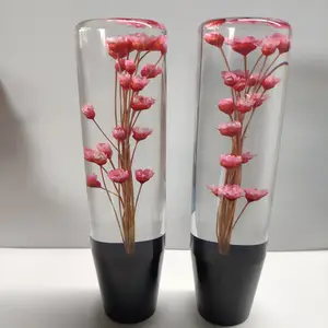 बहु के लिए गुलाबी रंग फूल शिफ्ट घुंडी मैनुअल कम फेंक गियर का मज़दूर 6 "12X1.25