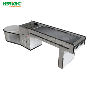 Vente en gros de comptoirs de caisse d'épicerie en acier de supermarché comptoirs de caisse à vendre - Product Image 2