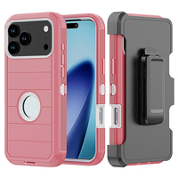 Coque de protection robuste antichoc pour iPhone 18 Pro Max, étui Defender à rayures pour iPhone 18 Pro Max, MOQ 500