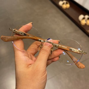 Neue Kroos Star Sonnenbrille Retro Optische Brillenfassungen Unisex Mode Randlose Rechteckige Anti-Blaulicht-Brille Komfortabel für den Täglichen Gebrauch - Product Image 4