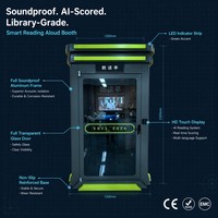 Paviliun Stasiun Pemutaran Audio Bilik Kedap Suara |   Konsentrasi Belajar Rekitalasi Klasik |   Kios Bacaan Perpustakaan Pintar