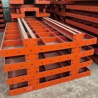 Panneaux de coffrage métalliques modernes en fer pour sols en béton, système de coffrage tunnel en acier haute résistance réutilisable