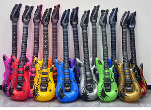 Decoraciones para Fiestas, Accesorios Inflables para Fiestas, Instrumento Musical, Guitarra Inflable, Banda <span class=keywords><strong>de</strong></span> <span class=keywords><strong>Rock</strong></span> Inflable para Fiesta <span class=keywords><strong>de</strong></span> Carnaval - Product Image 6