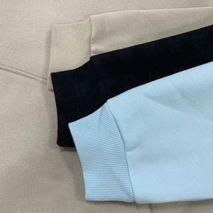 Sweat à capuche de sport pour homme en molleton épais de haute qualité personnalisé, respirant, couleur unie, épaules tombantes, 400GSM, en coton - Product Image 5