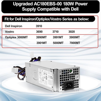 AC180EBS-00 PCL007 baru catu daya 180W untuk Dell Vostro 3690 3710 Optiplex 3900 3901 3990 3991 H180EBS-00 D180EBS-00 NC77H