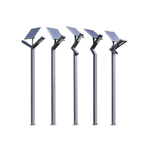 ไฟสนามอลูมิเนียมรูปตัว 7 ขนาด 3 เมตร ระบบโซลาร์เซลล์ กันน้ำ IP66 ไฟ LED สำหรับสวนและชุมชน - Product Image 4