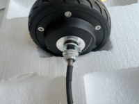 IP65 étanche 5 pouces encodeur Servo moyeu moteur 24V 36V 250W Bldc moyeu moteur sans brosse sans engrenage électrique Robot roue