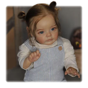 Muñeca Bebé <span class=keywords><strong>Reborn</strong></span> Realista y Hermosa de 22 Pulgadas, SUESUE Authentic Rebirth - Product Image 1