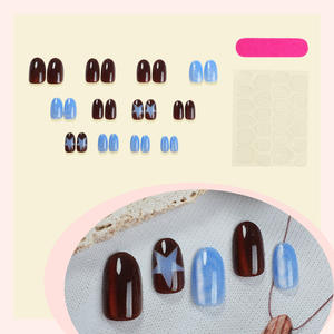 Manicure <b>Set</b> Nail Form Nail Kit Nail Products Nail Accessories Handmade Press on Nails Nail <b>Gel</b> <b>Polish</b> Nail Art Stickersmanicure - Product Image 3