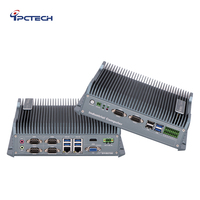 Vente en gros PC 6 COM Core i3/i5/i7 sans ventilateur Unité centrale de traitement Petit mini ordinateur industriel