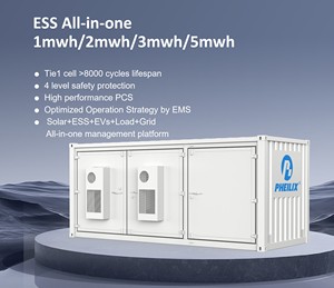<span class=keywords><strong>1MW</strong></span>/2MWH /3kwh/4kwh/5kwh 1000KW/2000KWH Armoire de stockage d'énergie extérieure Batterie lithium-ion Système de stockage d'énergie ESS - Product Image 2