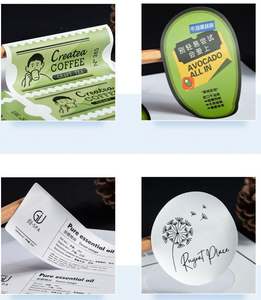 Etiqueta Adhesiva Personalizable de Papel para Impresión por Transferencia UV, Resistente al Aceite, con Efecto Holográfico, para Publicidad con Serigrafía - Product Image 5