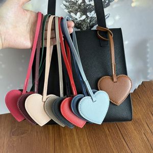 <b>Cute</b> Heart Charm for Purse Love Pendant <b>Keyring</b> Bag Accessories PU Key Heart Charms for Women Girls - Product Image 2
