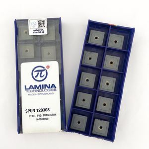 Outils de coupe d'insertion de fraisage SPUN120308-LT30 Inserts en carbure de tungstène - Product Image 3