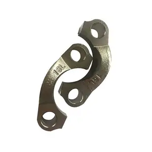 Flange Clamps Carbon Steel Stainless Steel Hydraulic Hosea Fittings Crimp Split Sae Flange Clamps