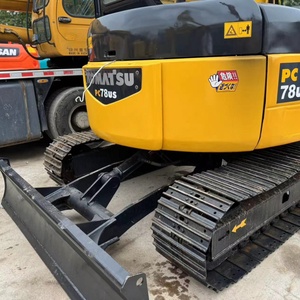 Used Komatsu <b>PC</b> 78us <b>Mini</b> Hydraulic Crawler Excavator Good Condition Original Equipment - Product Image 3