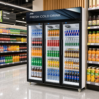 Réfrigérateur vertical pour boissons, finition blanche OEM, compresseur à économie d'énergie, pour épicerie, bar à vin, cuisine à domicile