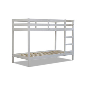 ATLAS Modern Design <b>Single</b> Solid Pine Wood <b>Bunk</b> <b>Bed</b> UV Painted Finish BS Safety EN747 Certified Metal <b>Beds</b> Low Price Bedroom Use - Product Image 1