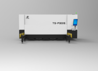 Machine de découpe laser à fibre CNC 6000W pour l'acier et l'aluminium, dotée d'un plateau motorisé et d'une zone de travail de 1500*3000mm