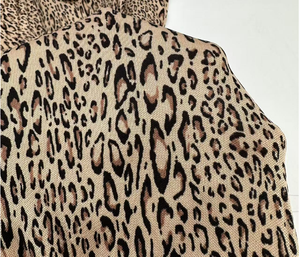 Của phụ nữ Leopard in Viscose Jersey ăn mặc áo sơ mi áo cánh cho hàng may mặc sử dụng vải dệt kim - Product Image 5