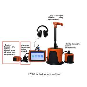 PQWT L7000 배관 파이프 라인 누수 감지기 음향 멀티 센서 누출 감지 장비 지하 벽 - Product Image 3