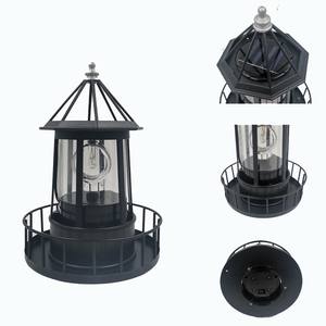 Faro giratorio con energía solar Luz <span class=keywords><strong>de</strong></span> césped Baliza LED ABS Adorno <span class=keywords><strong>de</strong></span> jardín Iluminación Impermeable IP44 360 Ángulo <span class=keywords><strong>de</strong></span> haz - Product Image 4