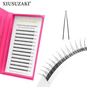 Xiusuzaki Lụ<span class=keywords><strong>a</strong></span> Lông Mày Tự Nhiên Lash Mềm J/B/C Curl Ngắn Thấp Lông Mi Lông Mi Một Hình Dạng Dưới Khay Dưới Lông Mi Mở Rộng - Product Image 1