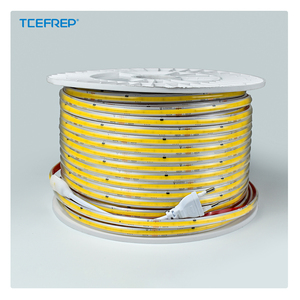 Perfect High Voltage COB <b>Strip</b> <b>Light</b> IP65 <b>Waterproof</b> 296 <b>LEDs</b>, 3000K-6000K 110V/220V for Indoor Outdoor Lighting - Product Image 1