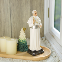Statue chrétienne du pape Léon XIV, produit en stock