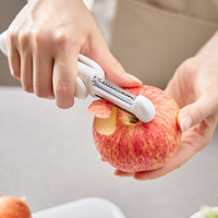 Keuken Gadgets Draaibare Handmatige Groentechopper Veget Cutter Vegetarische Snijmachine Aardappelschiller Met Antislip Handvat