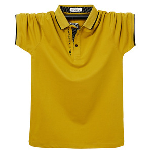 Camiseta de Golf de Algodón para Hombre al por Mayor, con Impresión Digital Personalizada en el Logotipo Frontal, Manga Corta, Transpirable, Diseño Sólido y Elegante - Product Image 3