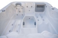 Bain à remous extérieur pour 4 personnes, spa avec hydromassage, 26 jets, Balboa, ODM/OEM pour maison et hôtel JW-2229