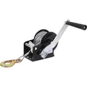 DB Heavy Duty Manual Operado Cabrestante Cable de acero Gancho de trinquete para barcos Remolques marinos ATV y UTV para cabrestantes Remolques y grúas - Product Image 1