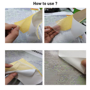 1m X 50m nastro biadesivo personalizzato ricamo diamante pittura astratta/stile cartone animato incorniciato nudo vetro stampato/carta - Product Image 5