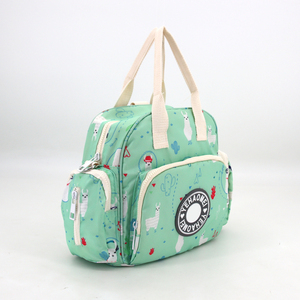 Impression femmes épaule sac à main sac fourre-tout multi-poches bandoulière sac fourre-tout écologique personnalisé imprimé Logo sacs fourre-tout - Product Image 2