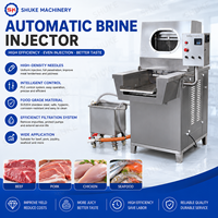 Machine industrielle d'injection de saumure pour la transformation de la viande, injecteur automatique en acier inoxydable pour poulet/porc/boeuf